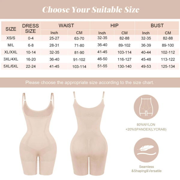 SEAMLESS OPEN BUST SHAPEWEAR - Image 5